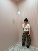 Pantalone cargo Bronx mimetico