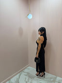 Dress healter nero