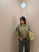 Maglia oversize animalier