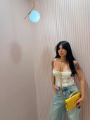 Body lace bianco