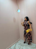 Coordinato mood Pucci rosa/nero
