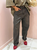 Jeans dritto grigio