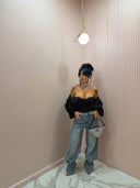 Body Corpetto modellante lurex nero