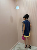 Blazer smanicato mood Zar* blu