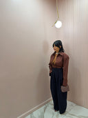 Camicia avvitata chocolate