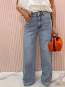 Jeans wild straight denim