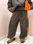 Coordinato sporty chic marrone