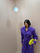 Dress a portafoglio viola