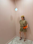 Coordinato “summer essential” fango