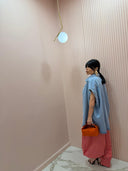 Camicia smanicata light denim mood Margiela