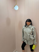 Trench London grigio