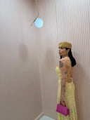 Dress Bloom giallo