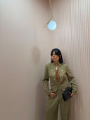 Coordinato “suits me” verde