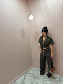 Coordinate denim vintage