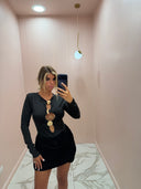 Mini dress dettagli oro