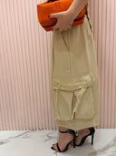Bermuda parachute 7/8 beige