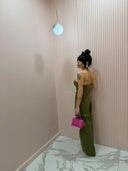Coordinato denim verde by Lumina