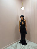 Dress mirage pizzo nero