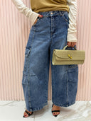 Jeans cargo basic denim