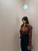 Camicia avvitata chocolate