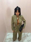 Coordinato “suits me” verde