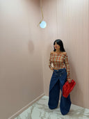 Jeans double botton