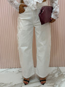 Jeans bianco dritto