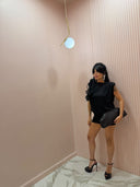 Mini dress open back