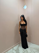 Maxi dress trasparenze