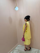 Coordinato classy giallo