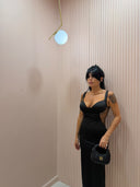 Dress tubino con trasparenze