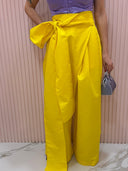 Pantalone fiocco giallo